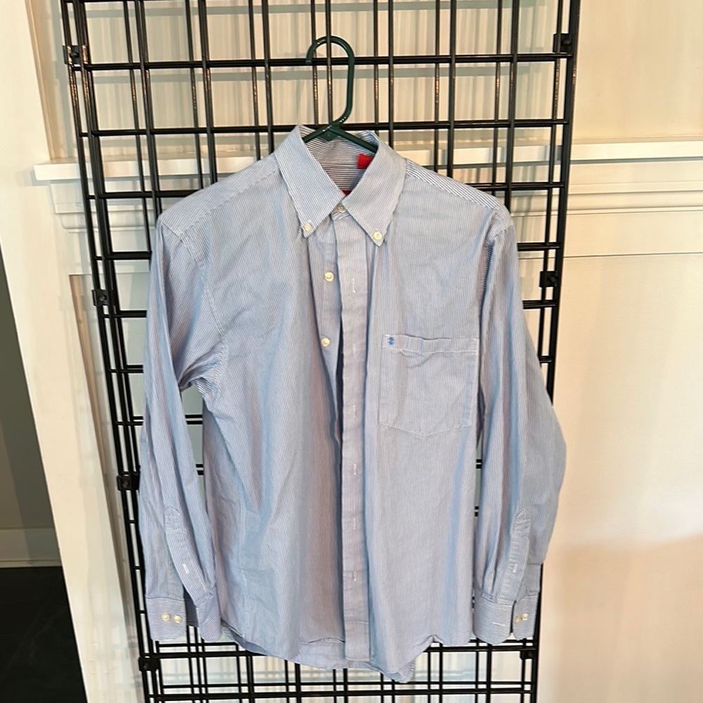 Izod Light Blue Button Down Shirt
